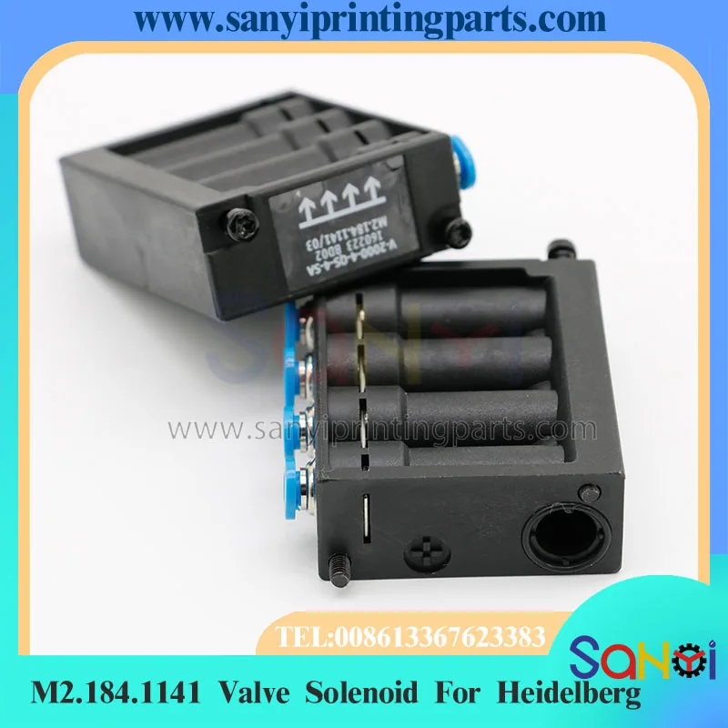 Высокое качество 1 шт. M2.184.1141 соленоид клапана V-2000-4-QS-4-SA для деталей печатной