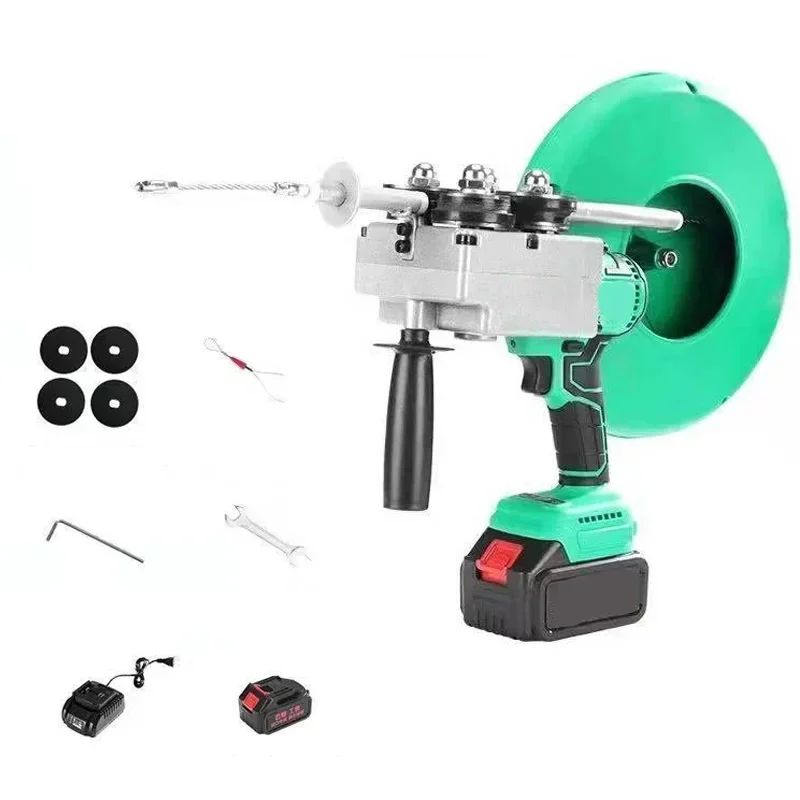Станок с аккумулятором литиевая трубка электрическая портативная без щетки