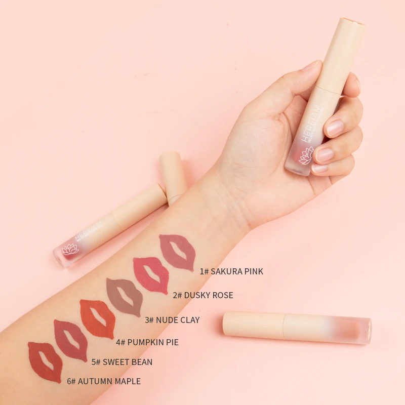 IMAGIC/Новинка 12 цветов бархатный матовый блеск для губ и глазурь водостойкие