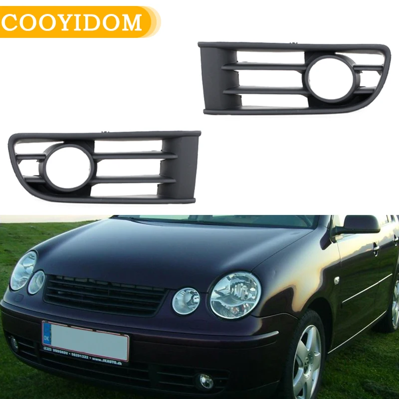 

Накладки На Передние Противотуманные Фары Для VW Polo Typ 9N 2002-2005, Материал ABS, Вставки В Решетку Нижнего Переднего Бам...