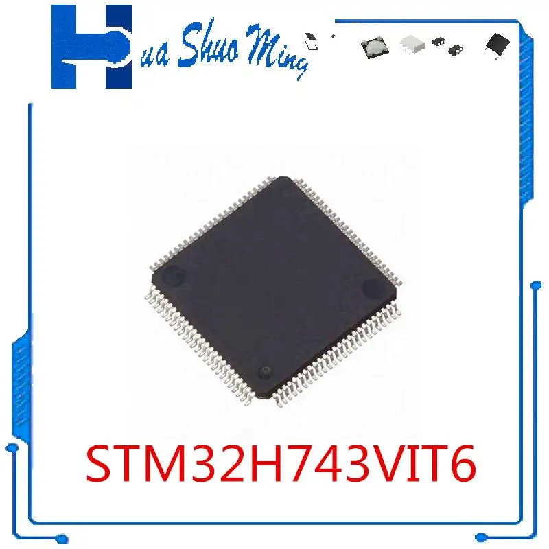 

1 шт./партия STM32H743VIT6 LQFP100 SE580 HQFP92
