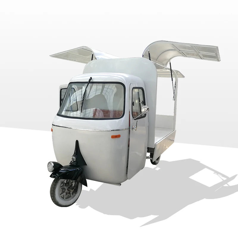 

Oriental 3 wheel food cart tricycle food truck for sale Low Price Mobile Restaurant Fruit Cart Fruit and Vegetables Mobile