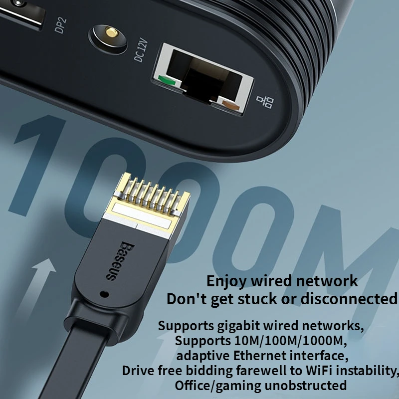 USB-Док-станция Baseus USB-концентратор с несколькими интерфейсами и кабелем HDMI для