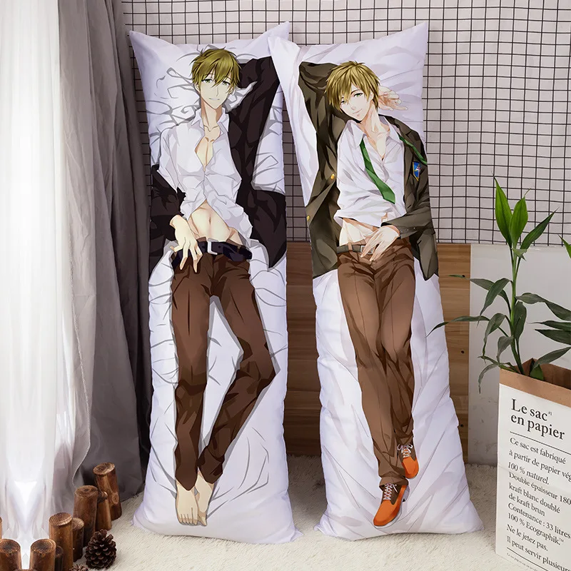 Аниме бесплатно! Наза Харука Макото Рин масуока дакимакура обнимающая подушка