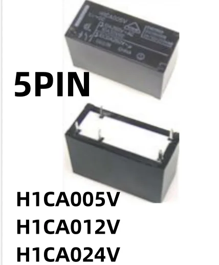 Новинка 10 шт./лот H1CA005V H1CA012V H1CA024V 10A 5PIN 5В 12В 24В