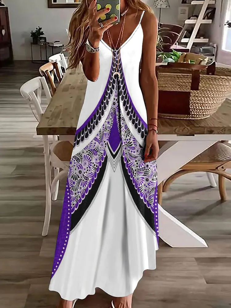 Женские модные летние платья удобные дышащие длинные женские уличные с