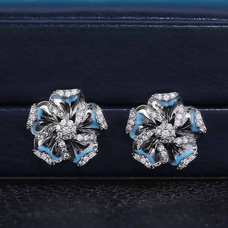 

Женские серьги-гвоздики с гальваническим покрытием, 1 пара