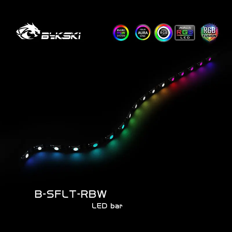 Bykski RGB Soft LED Light Strip For CPU Water Block 12V 5V ARGB ARUA SYNC | PC Components Cooling &amp Tools