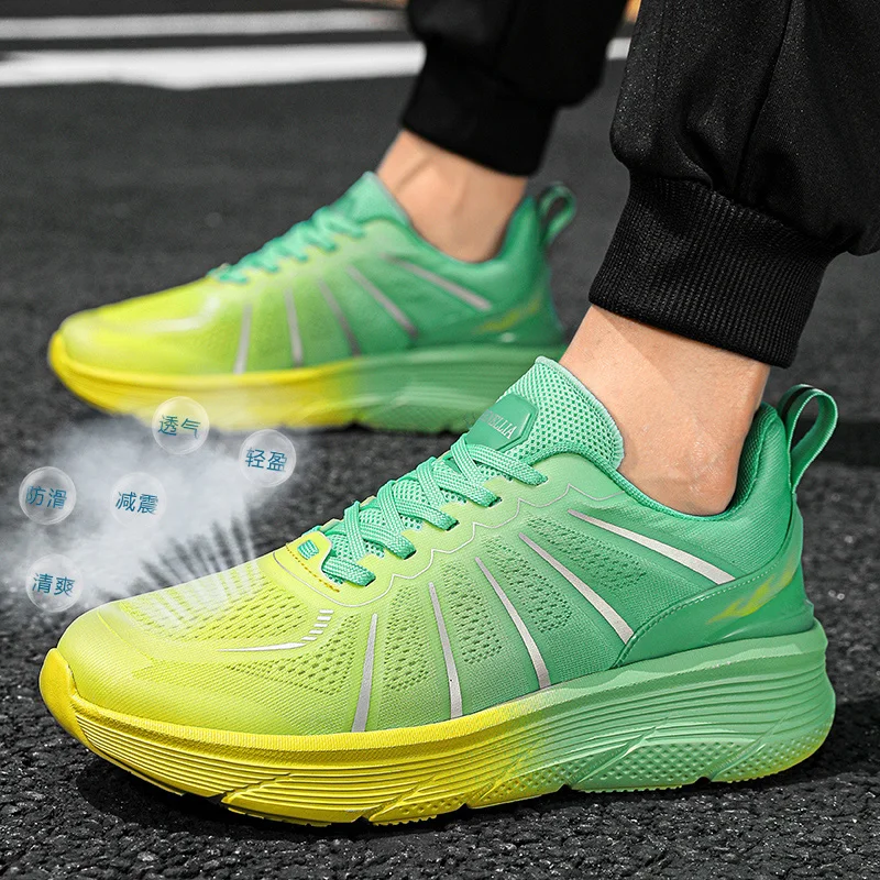 

New Popular Men's Running Shoe Fashion Lightweight Training Shoe