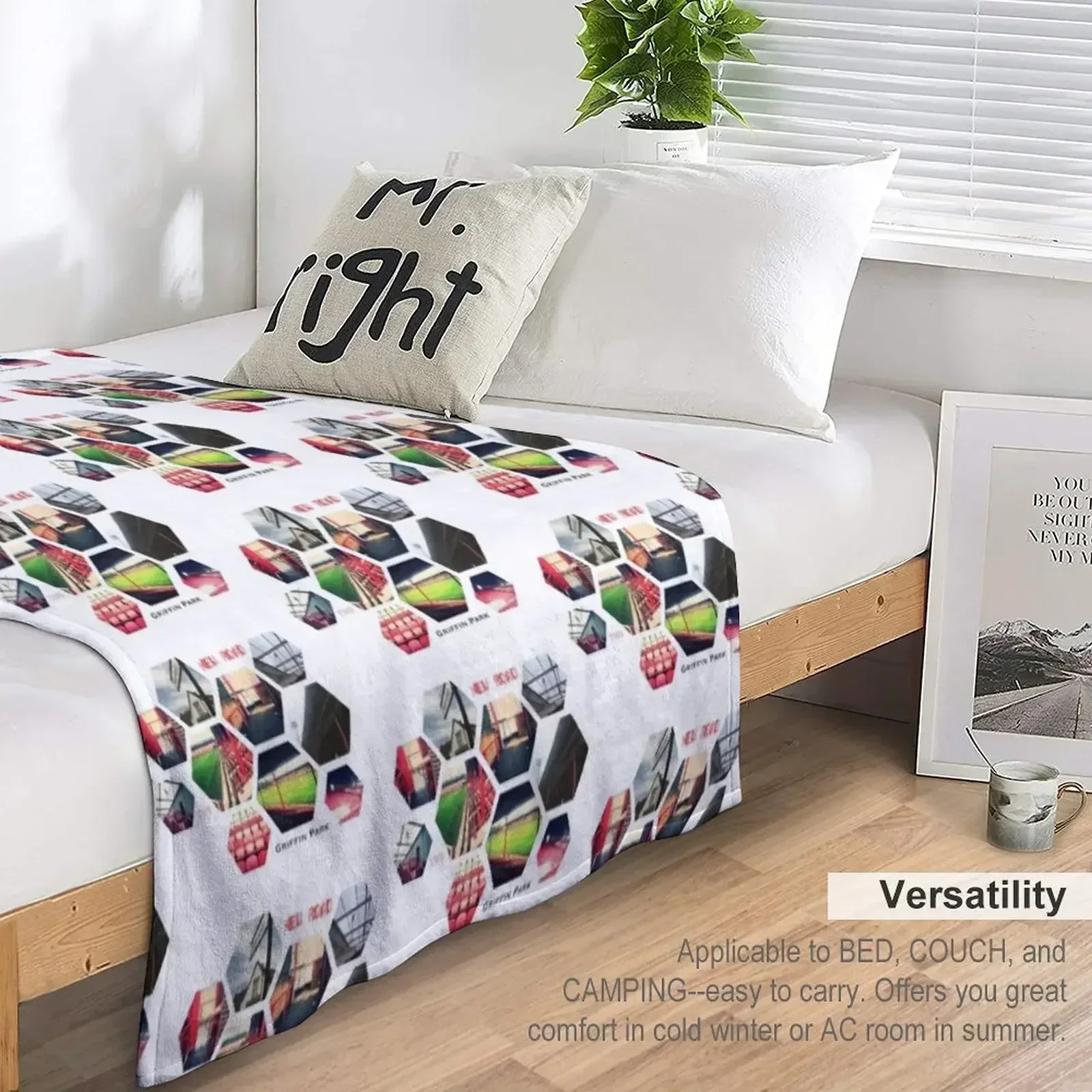 Одеяло New Road Griffin Park TW8 лохматое роскошное утолщенное красивое одеяло и пледы