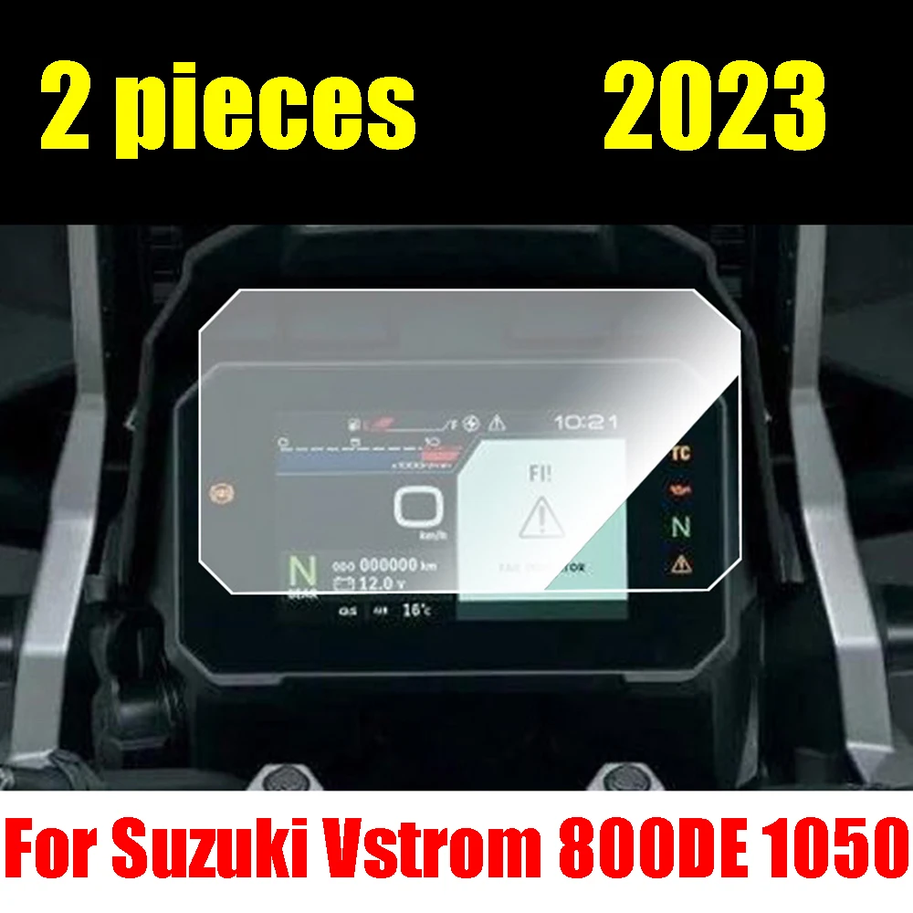 

For Suzuki V-strom 800DE 1050DE 800 DE 1050 Vstrom DL1050 Accessories Cluster Scratch Protection Film Dashboard Screen Protector