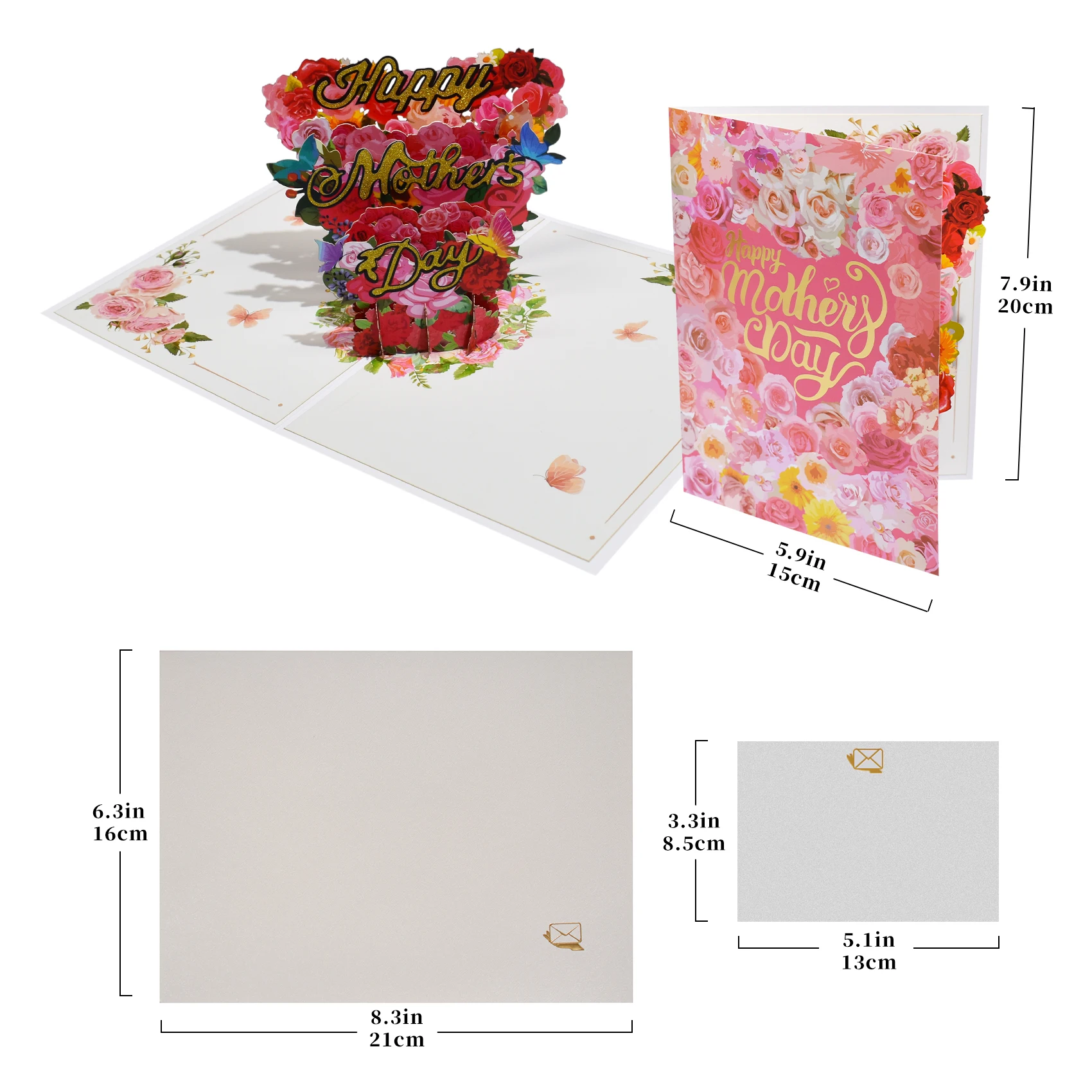 

3D открытка «Счастливый день матери» Magic Ants