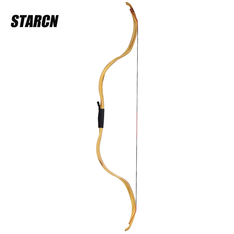For Outdoor Practice Target Hunting Mongolian Style Longbow Wooden craft Traditional