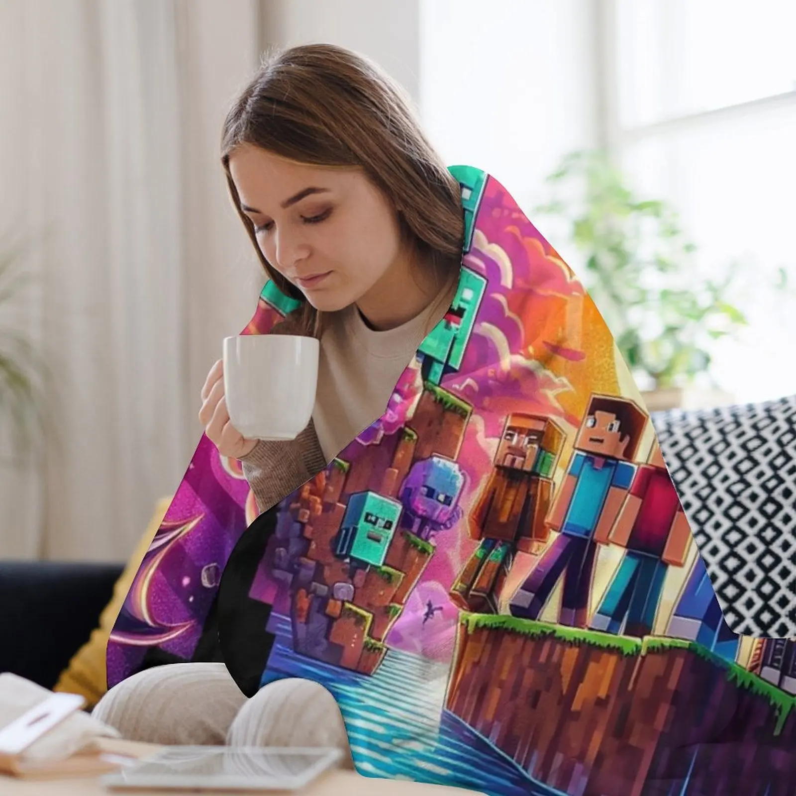 Одеяло Ender Dragon Nap теплые зимние одеяла