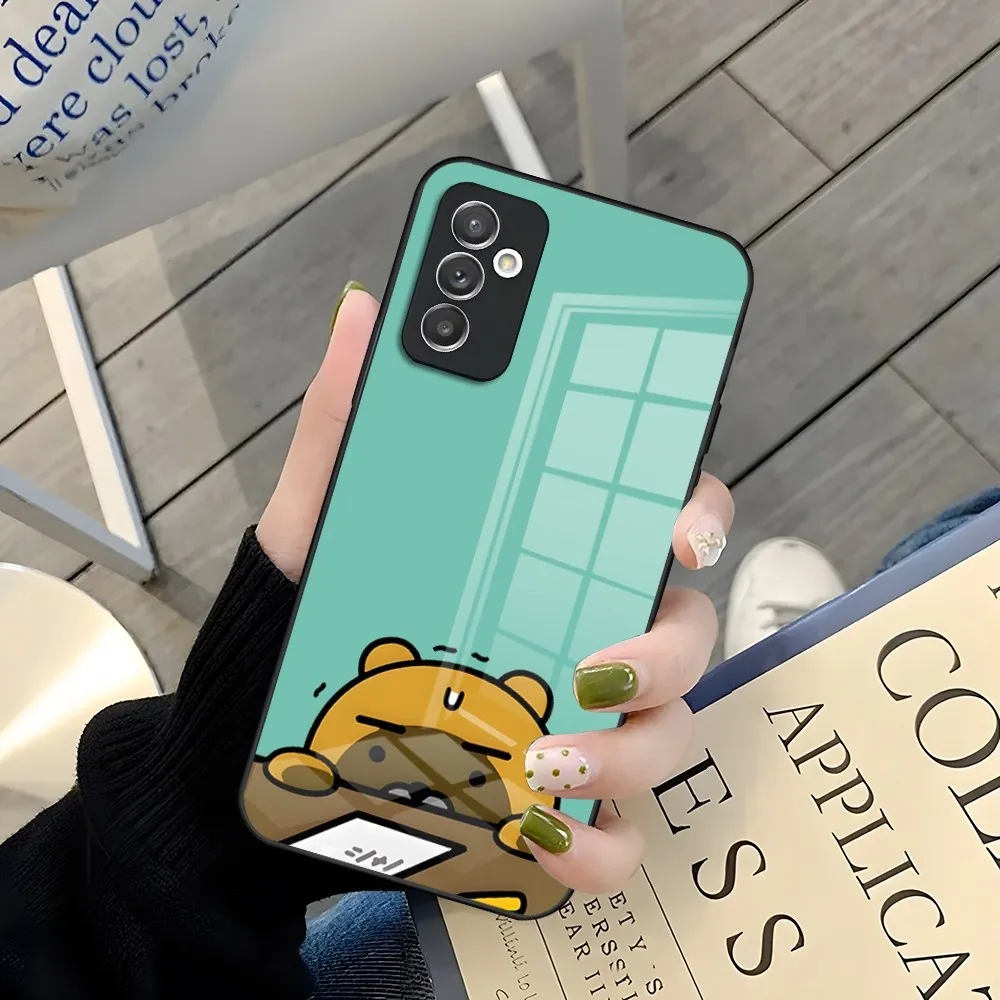 Чехол для телефона с рисунком льва Для Samsung A52 A71 A21 A54 A20 A12 Galaxy A34 A14 Райан A32 M14 S24 S23 S22