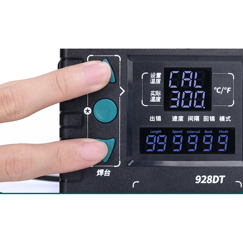 Высокомощный паяльник 928DT паяльная станция педального типа с постоянной