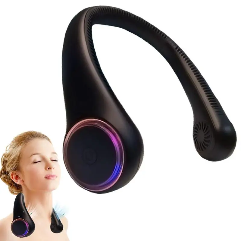 

Беслопастной перезаряжаемый мини-вентилятор без шума, уличные и комнатные спортивные принадлежности, термопластичный эластомер, вентилятор для верховой езды, работы, пешего туризма