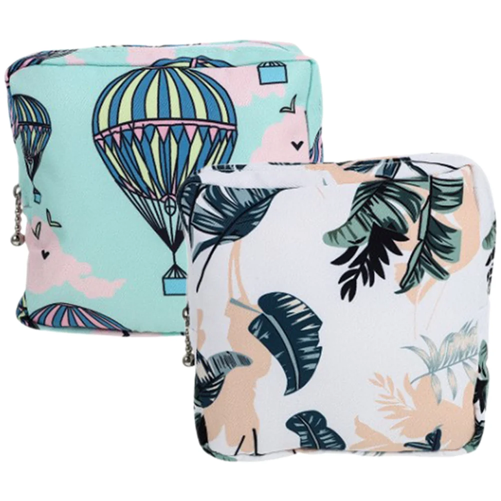 

Sanitary Napkin Pouch Period Tampon Organizer Pad Holder Pads Portable Storage Bathroom Pouches Menstrual Nursing Trave Mini Wet