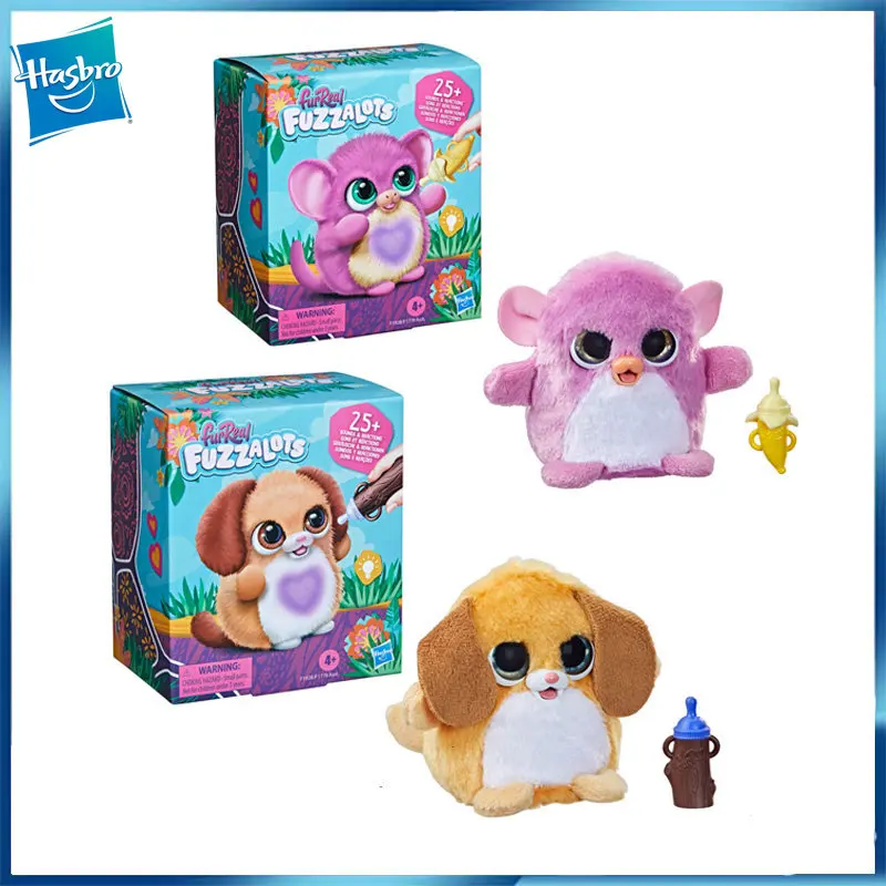 

Hasbro FurReal Fuzzalots Pet Friends Genuine Electronic Interactive Toys Dog Cat Monkey Kids Cute Dolls Model Kids Gift