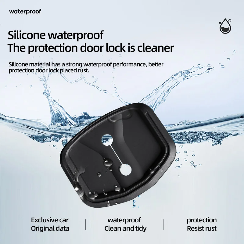 Силиконовый чехол для замка двери автомобиля защитный BMW 1 3 5 6 7 серии GT X3 X4 X5M M6118i X6M