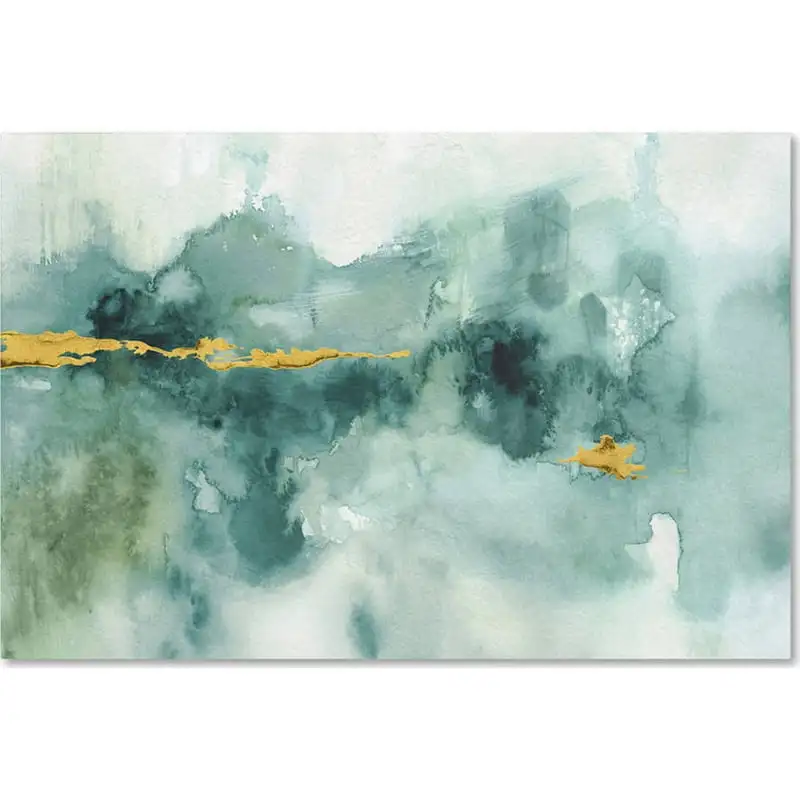 

Greenhouse Abstract, Crop Blue" Canvas Art By Lisa Audit