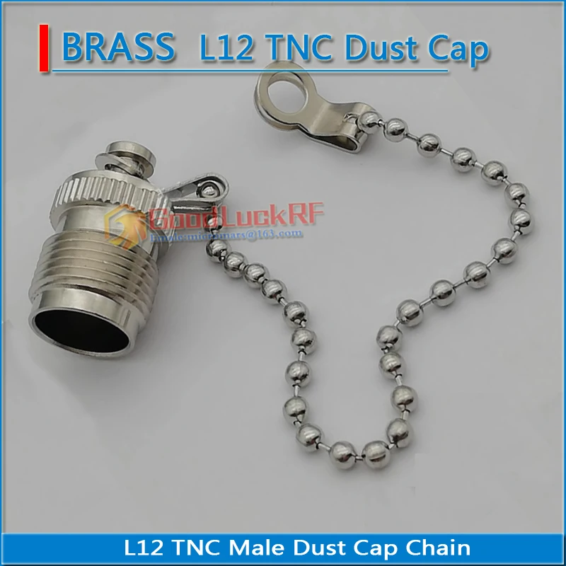 L12 TNC Женская Пылезащитная крышка резистор RF коаксиальный Терминатор Пылезащитная Крышка Латунные адаптеры