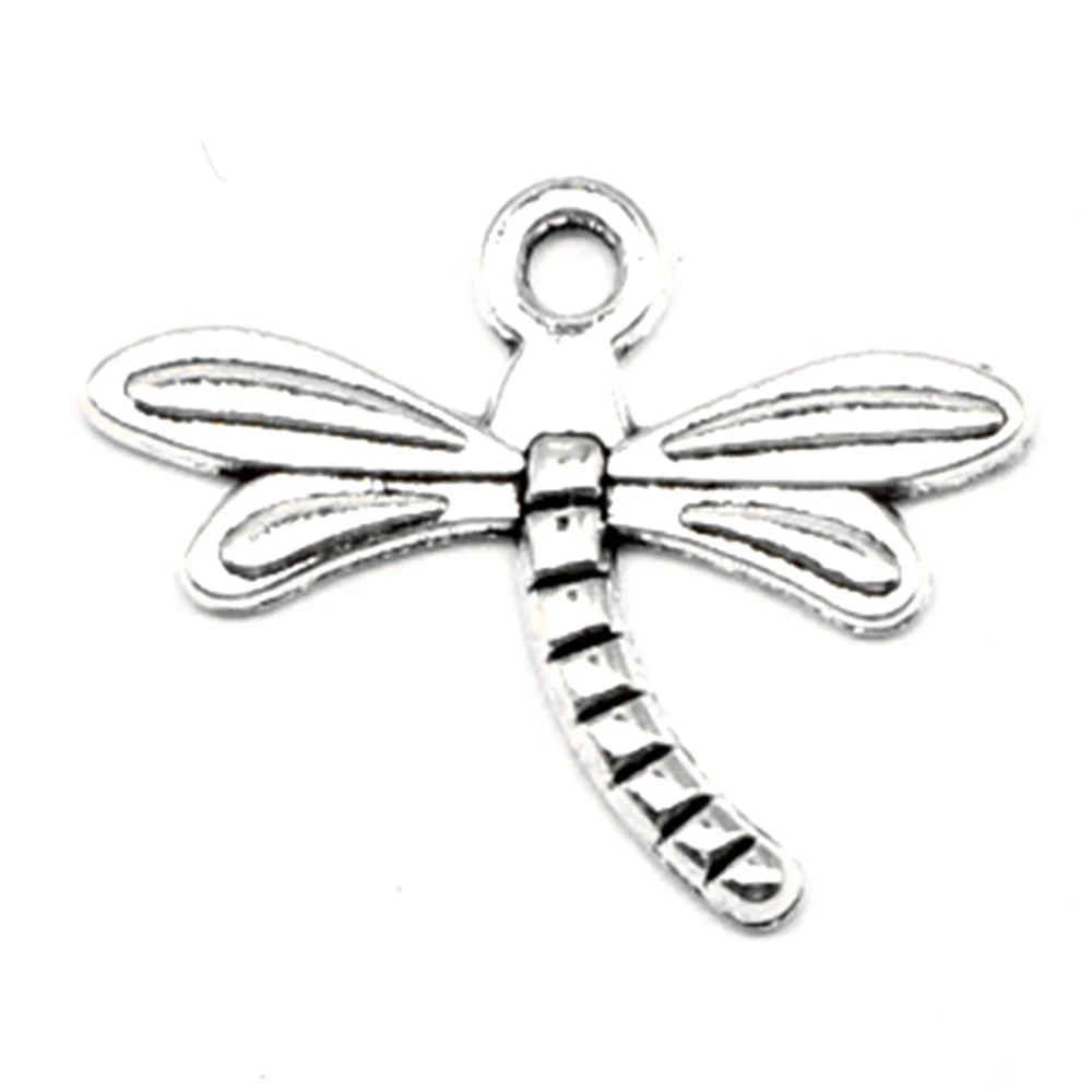 

Dragonflies Charm For Making Jewelry Diy Finding 120pcs 14x18mm
