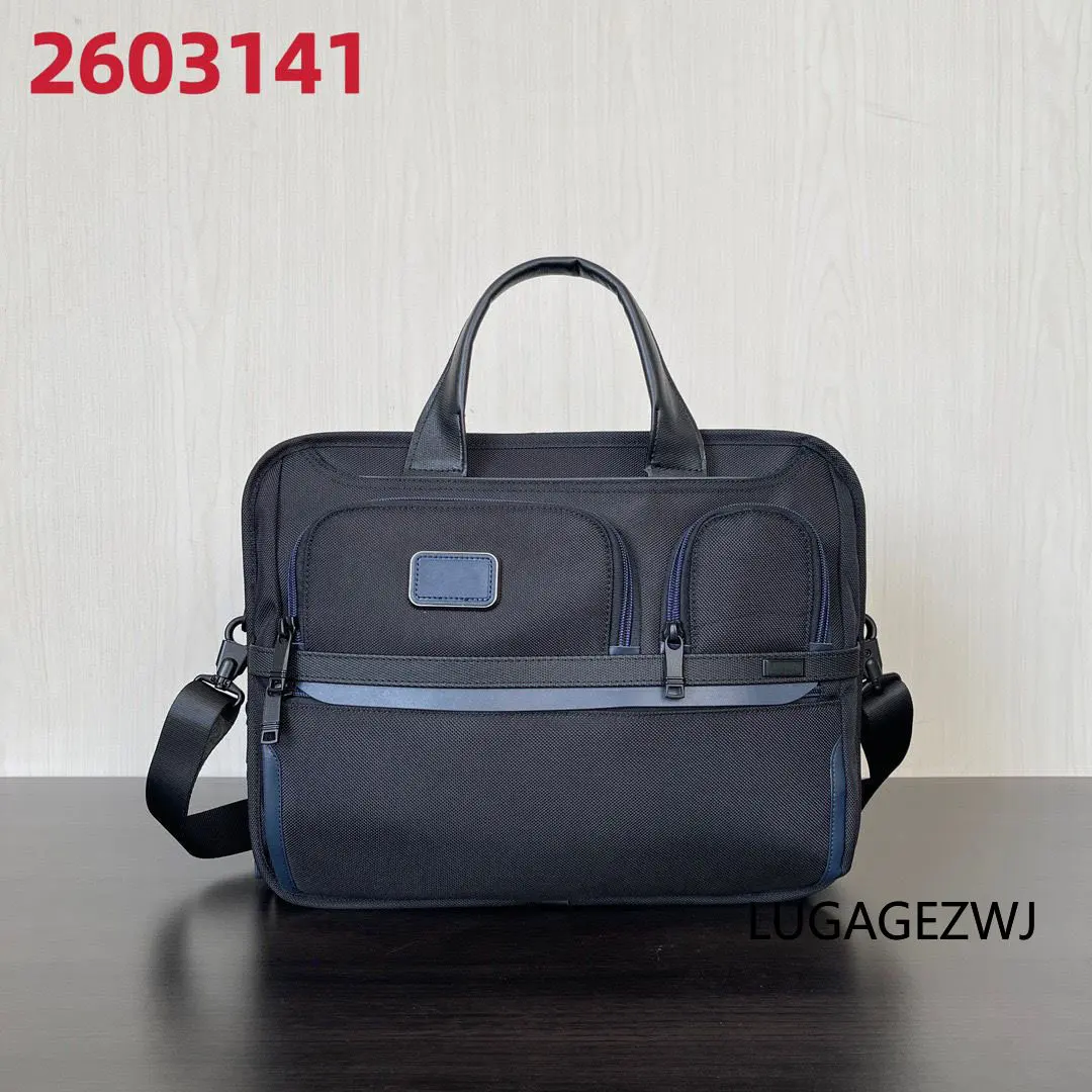 

Luxury Brand Large Capacity Men's Briefcase With Nylon Material, Perfect For Business/OL And Travel