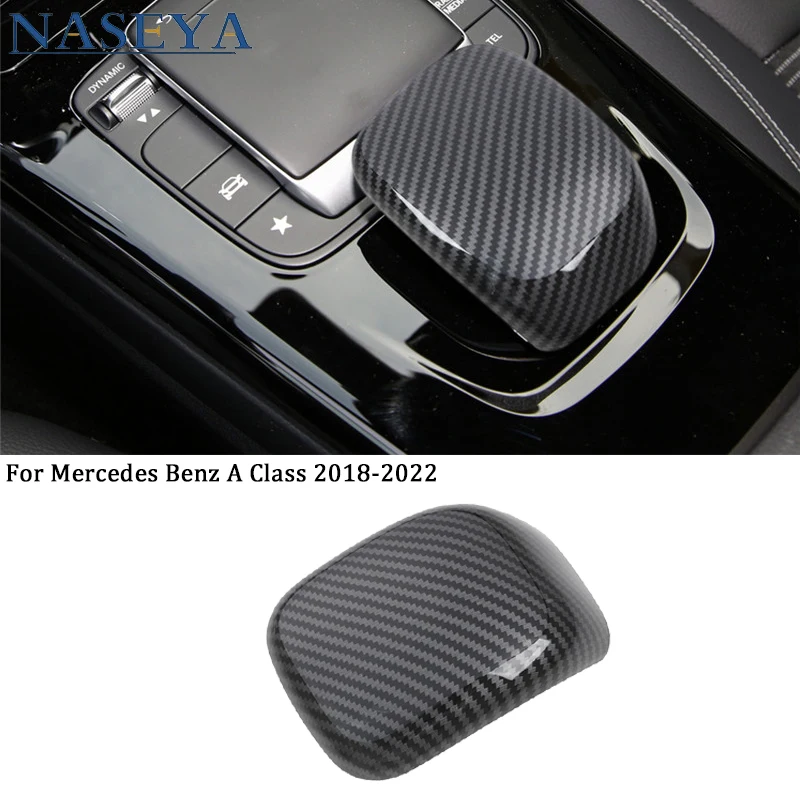 Рукоятка рычага переключения передач из АБС-углеродного волокна накладка