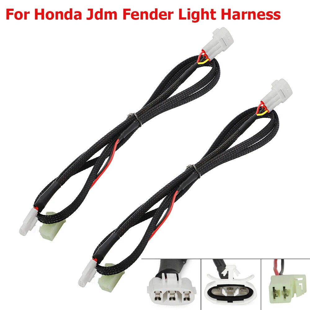 Для Honda Jdm брызговик и городские огни штепсельная вилка &amp play EG DC EK JDM боковой