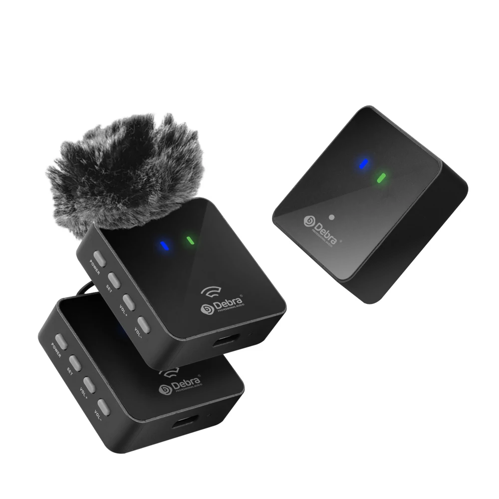 

UHF Mini Wireless Lavalier Microphone for DSLR Camera Smartphone PC Black Smart Phones Condenser Microphone Broadcasting Micro