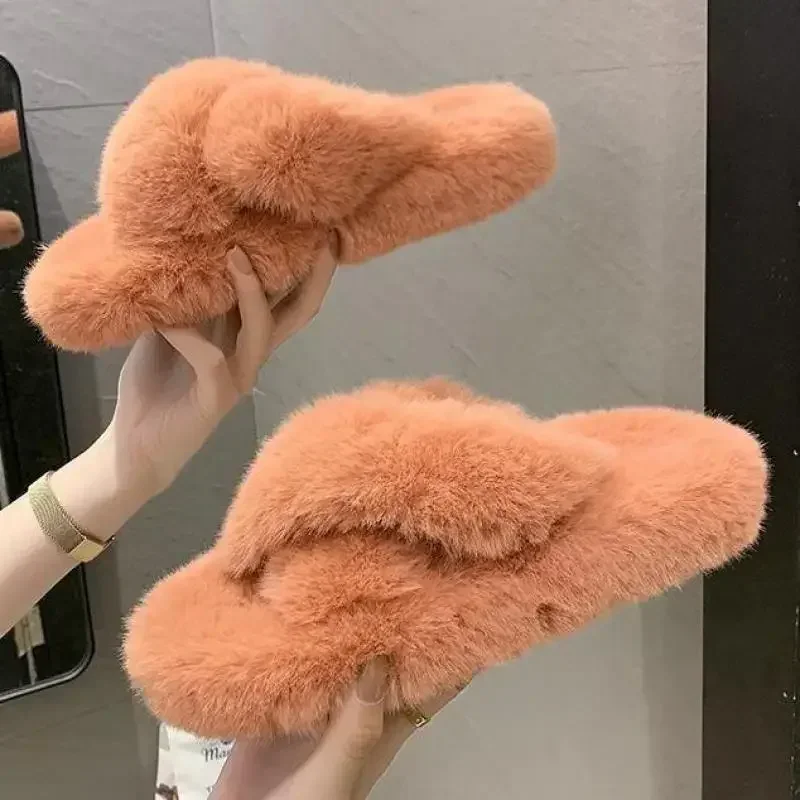 

Women Real Fox Fur Flip Flop Flat Furry Fur Slides Outdoor Sandals Woman Amazing ShoesSummer Fluffy Raccoon Fur Slippers Shoes