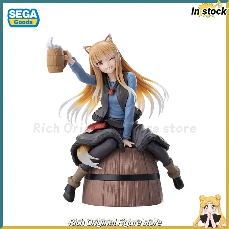 Фото 【В наличии】Оригинальный SEGA Luminasta MERCHANT MEETS THE WISE WOLF Holo Аниме Фигурка Коллекция игрушечных украшений №1