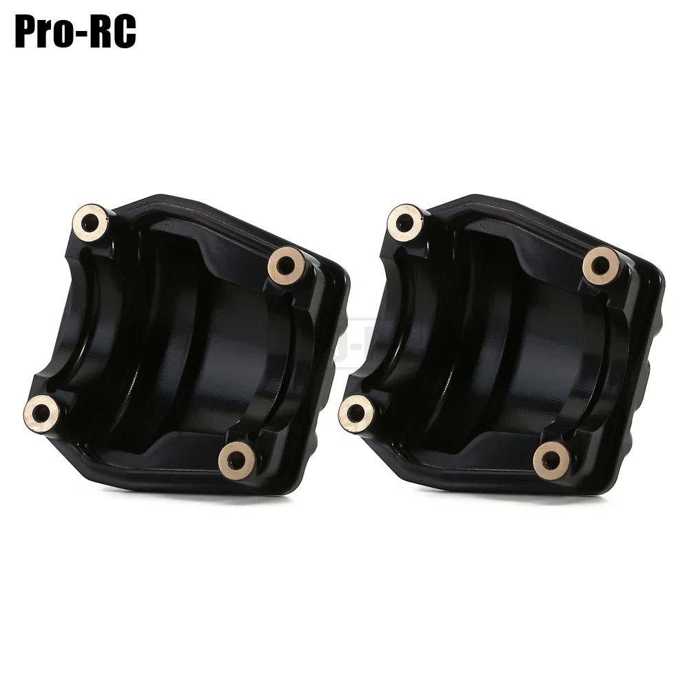 ЧПУ латунный 106g покрытие AR90 Diff крышка ось корпус набор подходит для 1/6 осевой SCX6