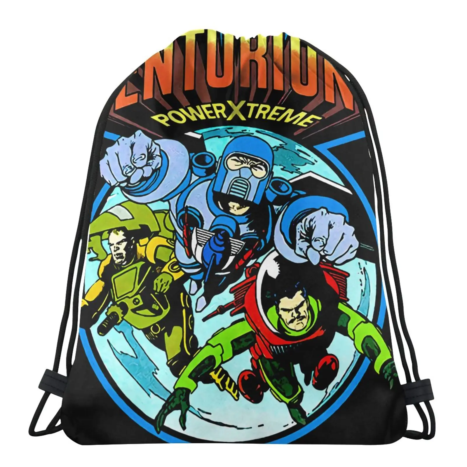 

Cartoon The Centurions Power Xtreme V1 Bag Cloth Bags Custom Tote Bag Fabric Bags Bag Straw Bag Ropes Organza Bags Women's Bag