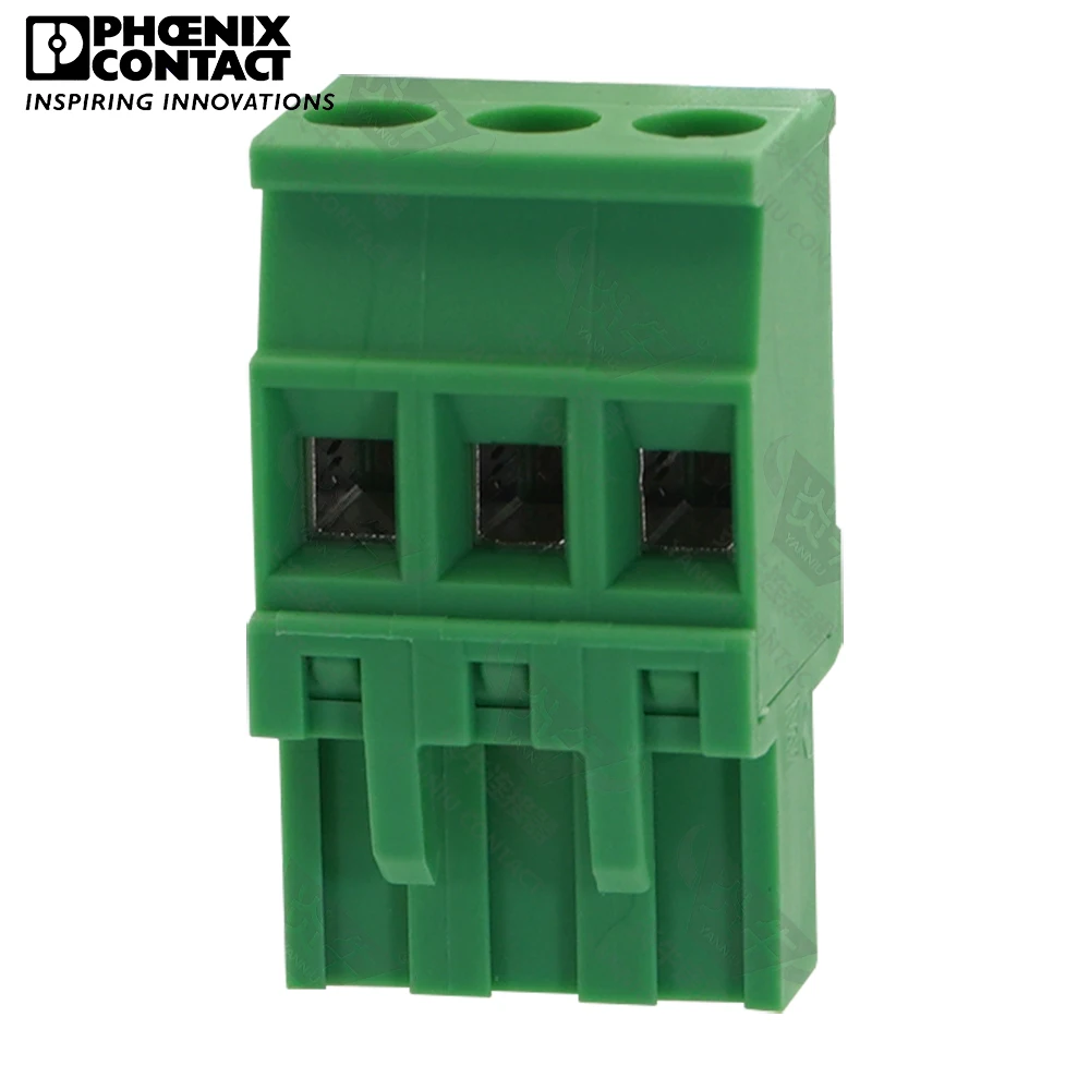

5.0mm Original Genuine Phoenix Contact Connector PCB Pluggable PLUG-IN Terminal Block 3 Pin MVSTBR 2.5 ST 5.0 1792029 12A 320V