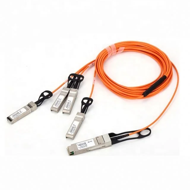 Активные оптические кабели 10G 25G 40G 100G 200G 400G SFP+ SFP28 QSFP-DDD 1м 2м 5м 10м 20м 50м OM2 OM3 OM4 AOC