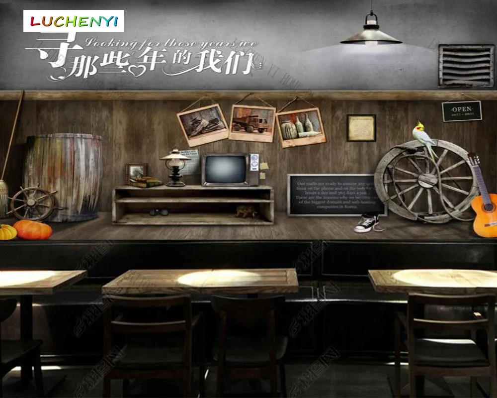 Настенные 3d обои на заказ для питья ресторана сока бара кафе столовой |