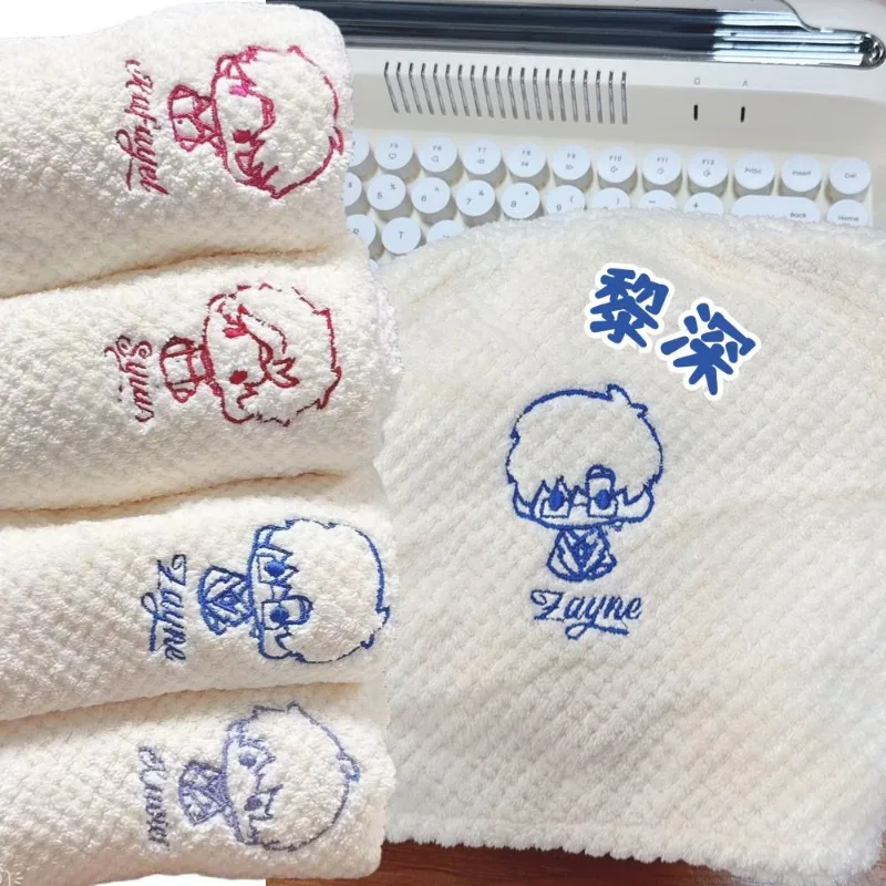 Аниме Love and Deepspace Game Cos Sylus Zayne Xavier Rafayel унисекс 2024 простое полотенце для волос