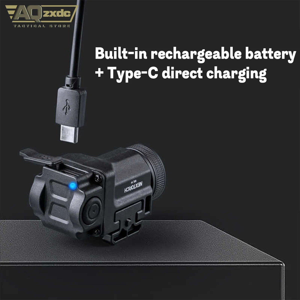 Тактическое оружие WL14 искусственное с 500 люменами регулируемое яркий