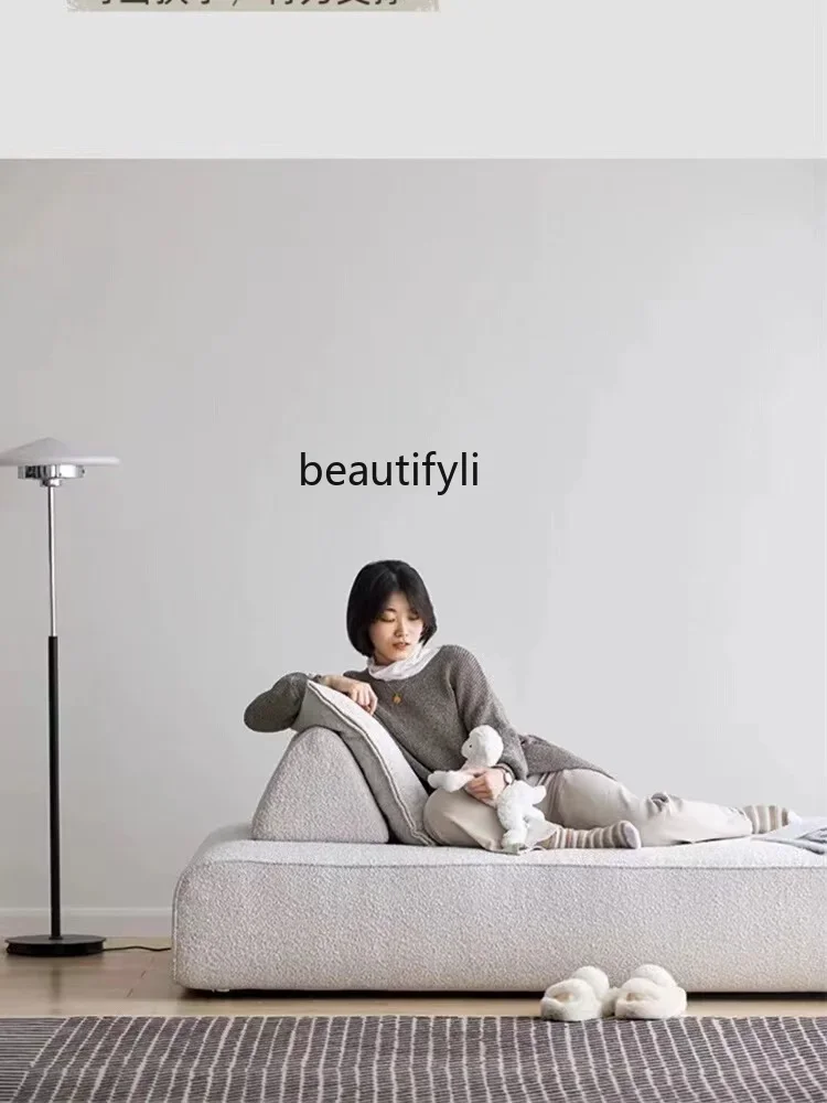 Скандинавский простой современный диван для гостиной маленькой квартиры