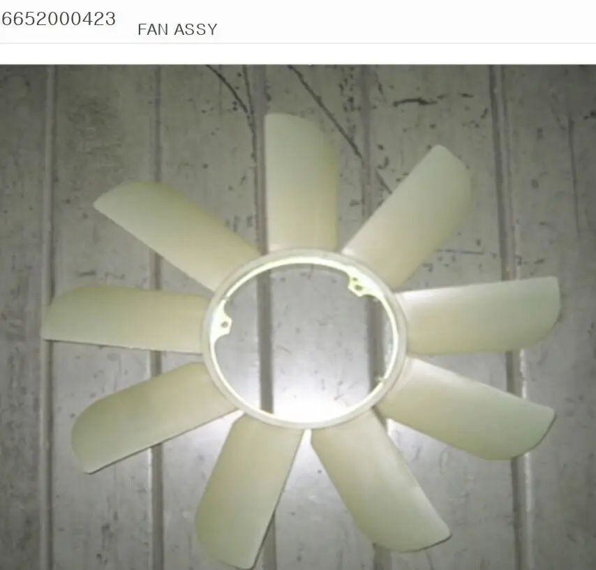 

Genuine Fan Assy for Ssangyong REXTON +D27 D27P 2003~2007#6652000523