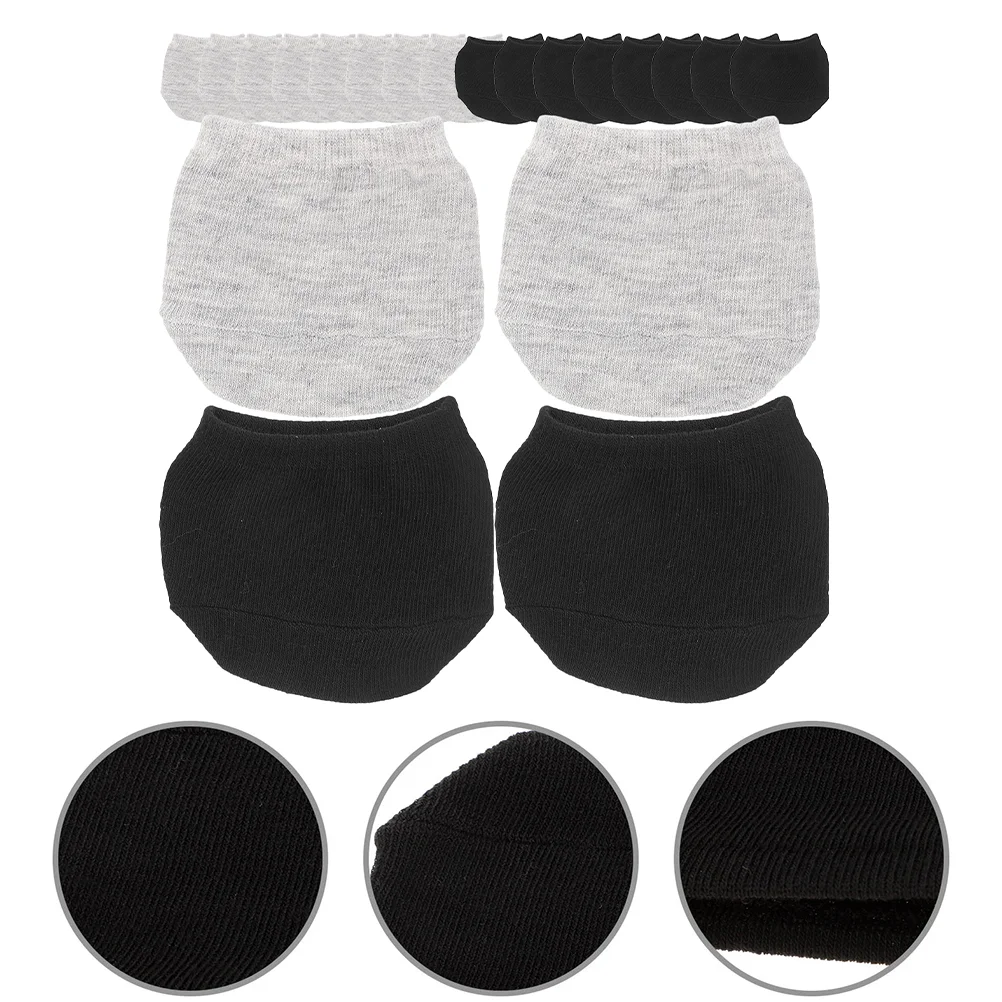 

10 Pairs of Women Half Socks Half Socks Skin-friendly Half Socks Breathable Forefoot Socks