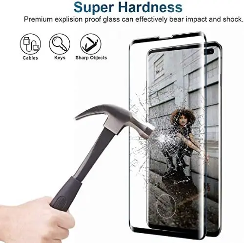 Screen Protector Tempered Glass for Huawei nova 8 Pro 5G, High Definition [9H Hardness] [No Bubble]