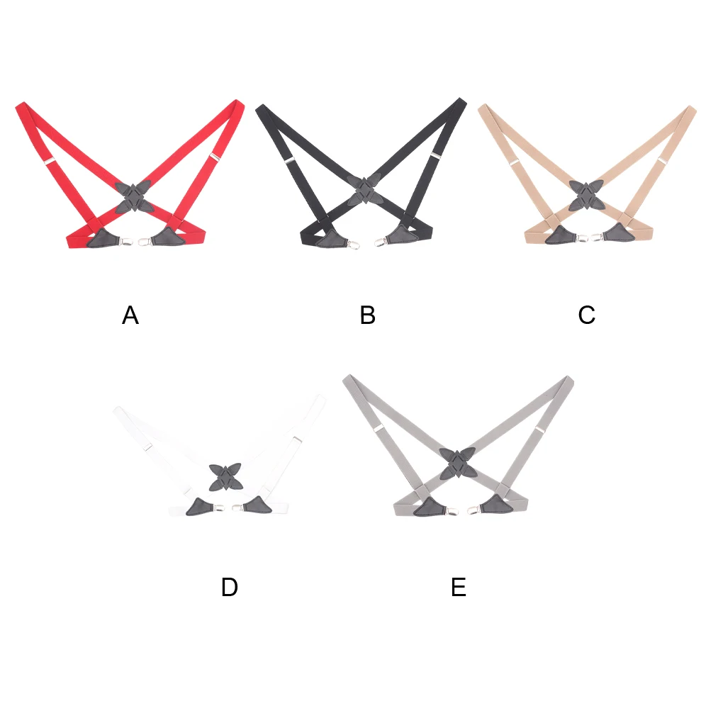 

2/3 Comfortable Mens Suspenders - Strong Metal Clips Easily Adjustable Straps Width 25 Cm Braces For Trousers Strong Clips