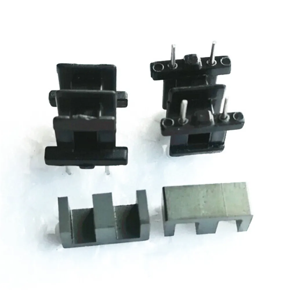 Высокочастотный трансформатор EE10 ферритовый сердечник и горизонтальный шпулька