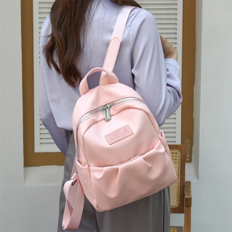 Белый женский рюкзак женские кожаные рюкзаки женская сумка школьные сумки для