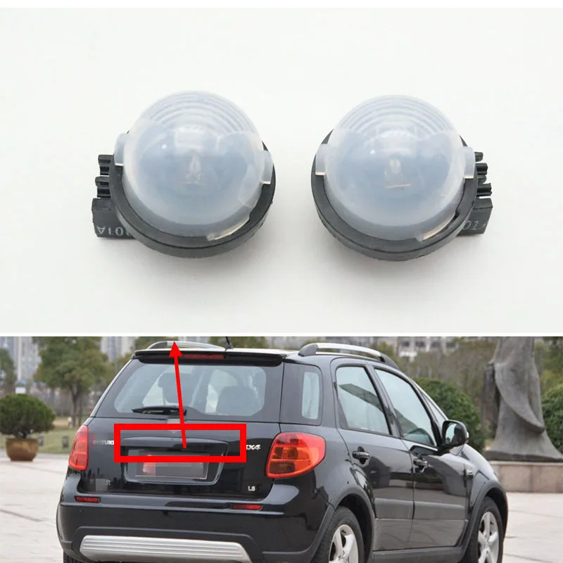 

Soarhorse Auto Rear Number Plate Light License Plate Lamp Light For Suzuki Alto 2009-2013 Swift 2005-2013 SX4 2007-2013