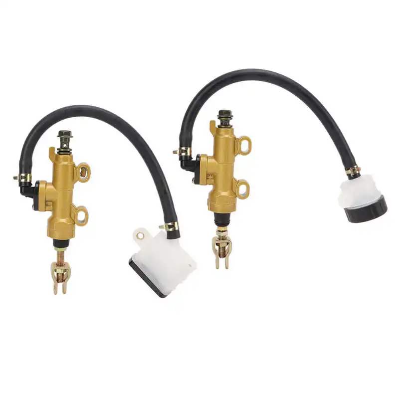 

Clutch Master Cylinder Hydraulic Universal Anti Deform Reservoir Rear Brake Master Cylinder Oxidation Resistant for Motorcycles