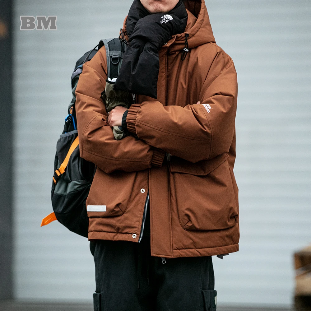 

Plus Size Winter Outdoor High Quality Alpine Down Jacket Men Clothing Japanese Streetwear Fashion Puffer Jacket Harajuku Coats